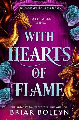 With hearts of flame