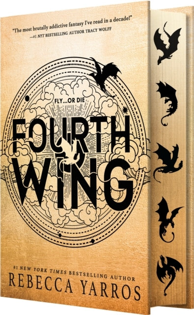 Fourth wing special deluxe Wing and Claw edition - Sprayed edges