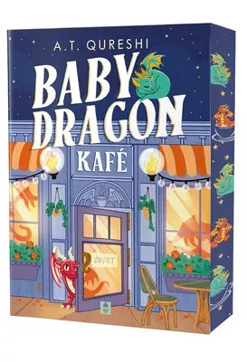 Kafé baby dragon - Sprayed edges - Svenska